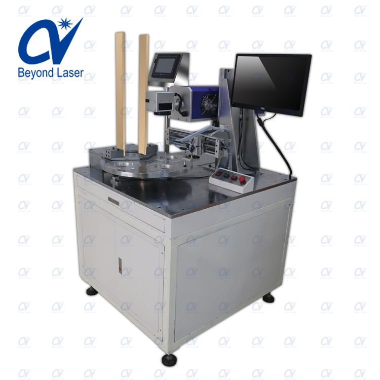 CO2自動化旋轉激光打標機